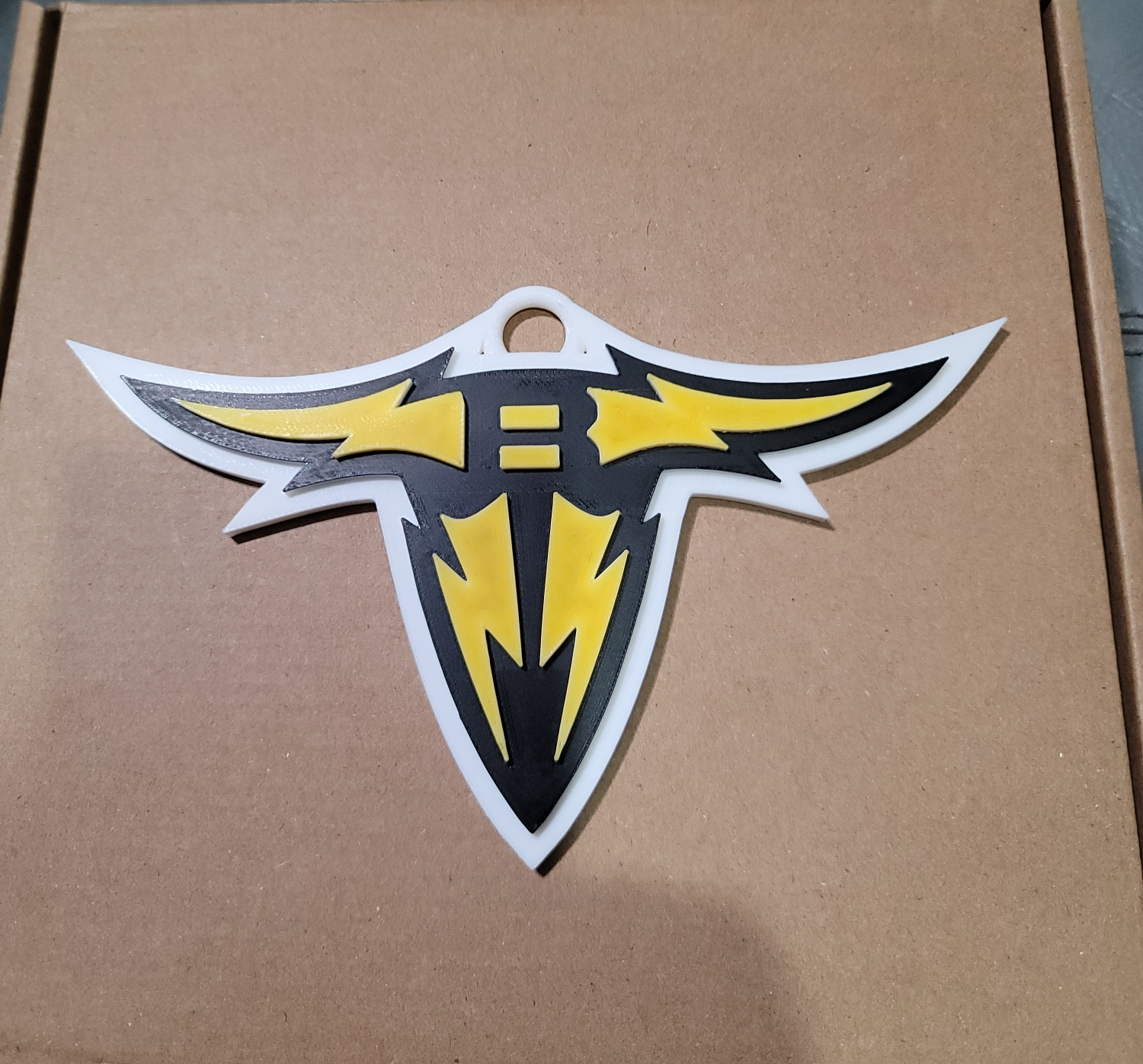 UFL SAN ANTONIO BRAHMAS 3D Logo 180mm series
