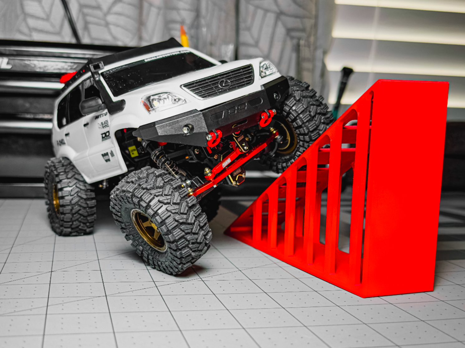 1/24 1/18 Scale RC Flex Ramp - Articulation Ramp