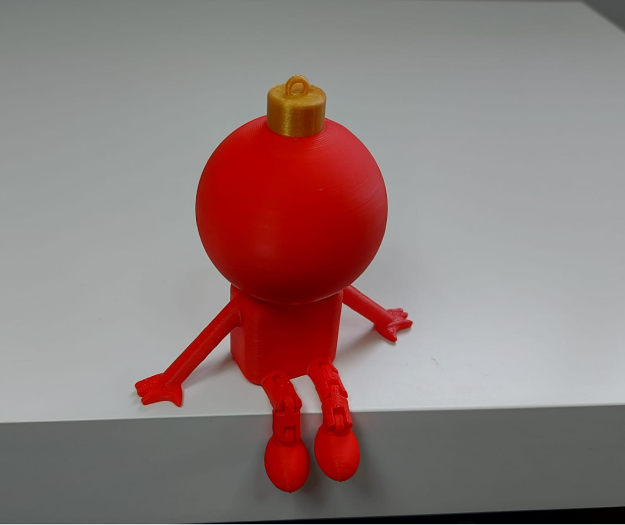 bola navidad  articulada