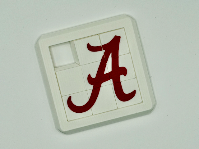 Alabama Crimson Tide Sliding Tile Puzzle