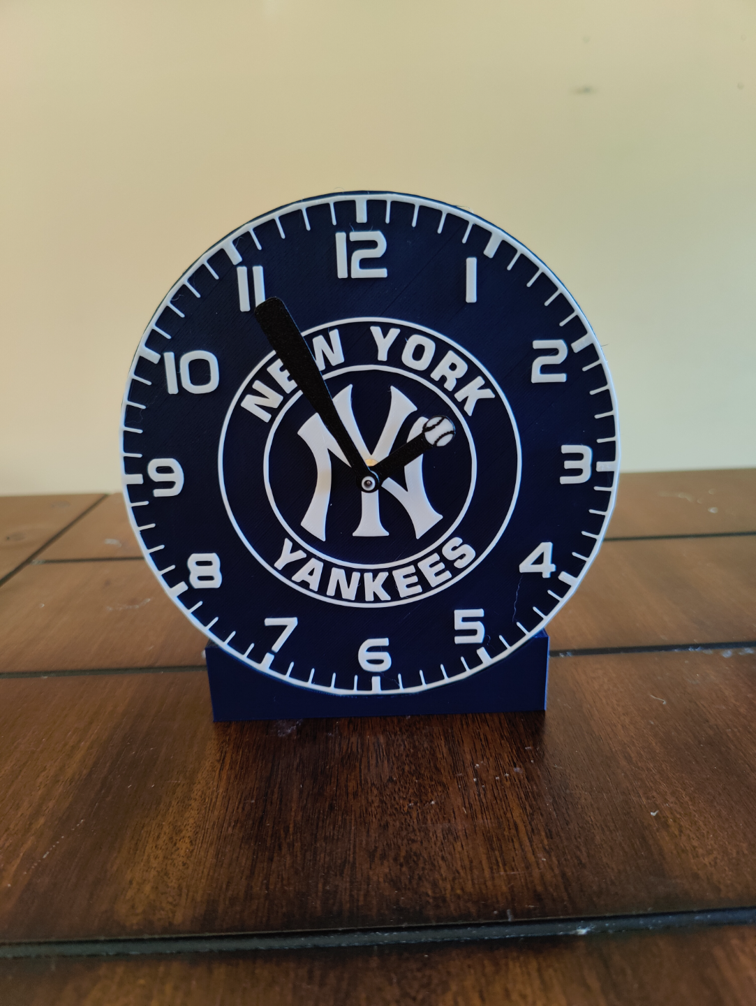 New York Yankees Desk Clock