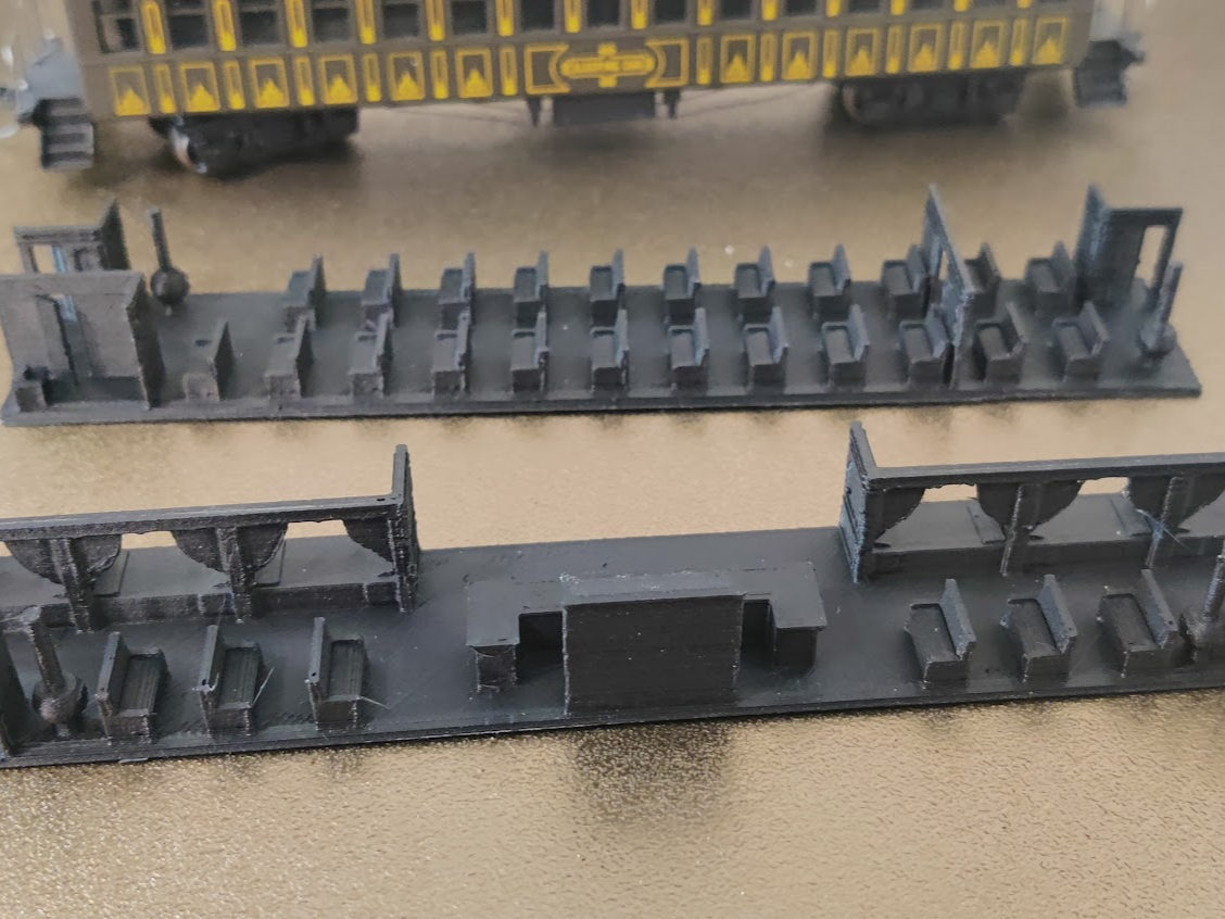 MDC/Roundhouse HO Scale Overland Interiors