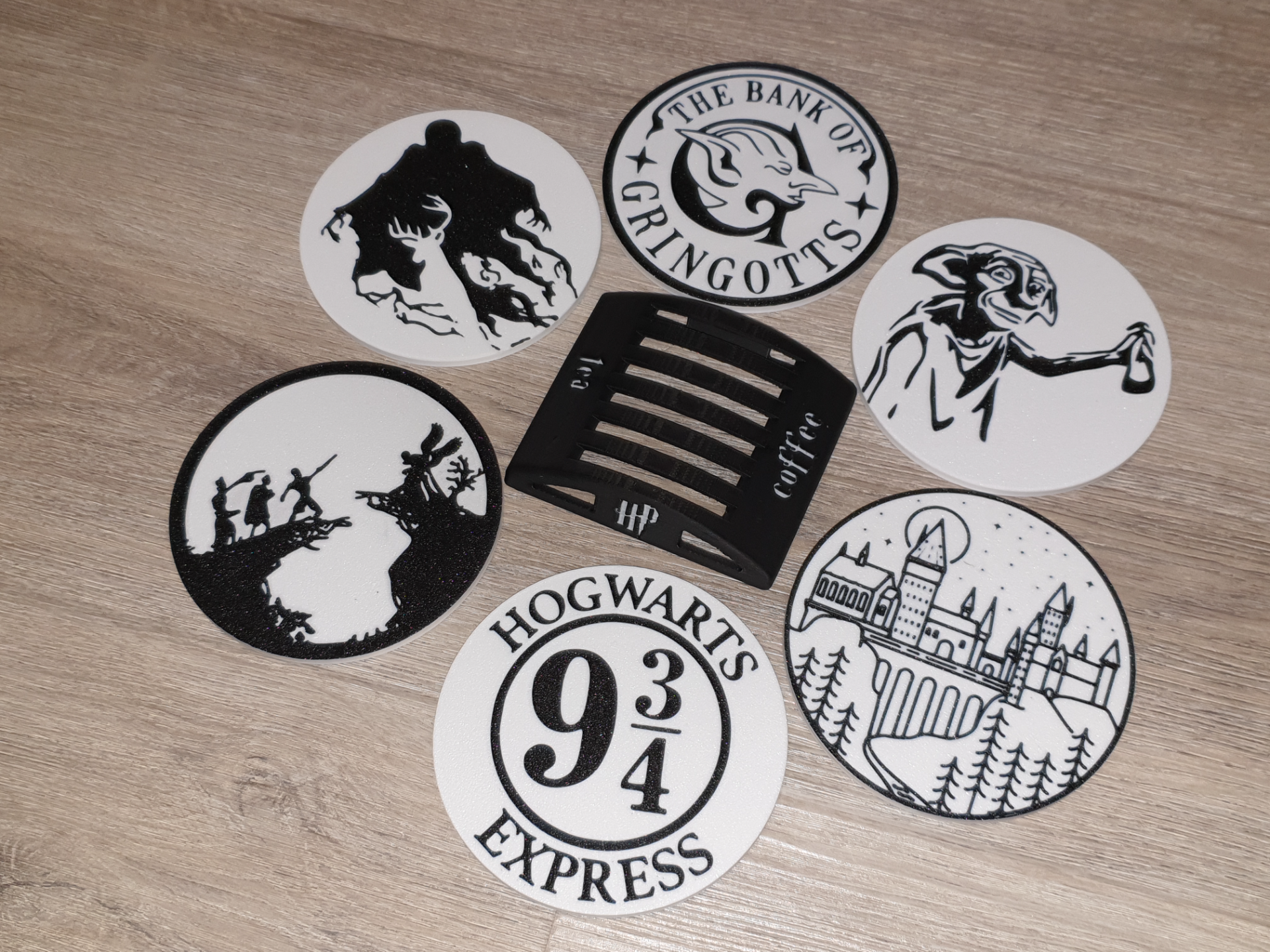 Harry Potter coaster collection