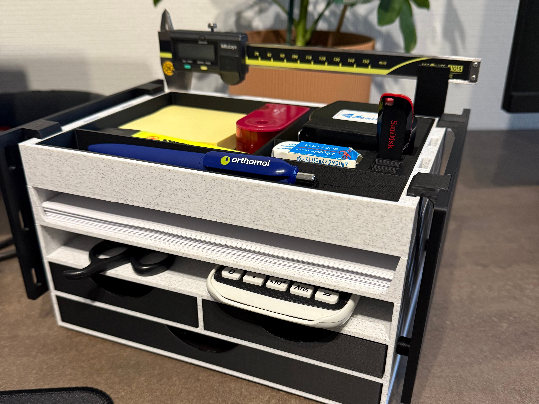 modular desk organizer