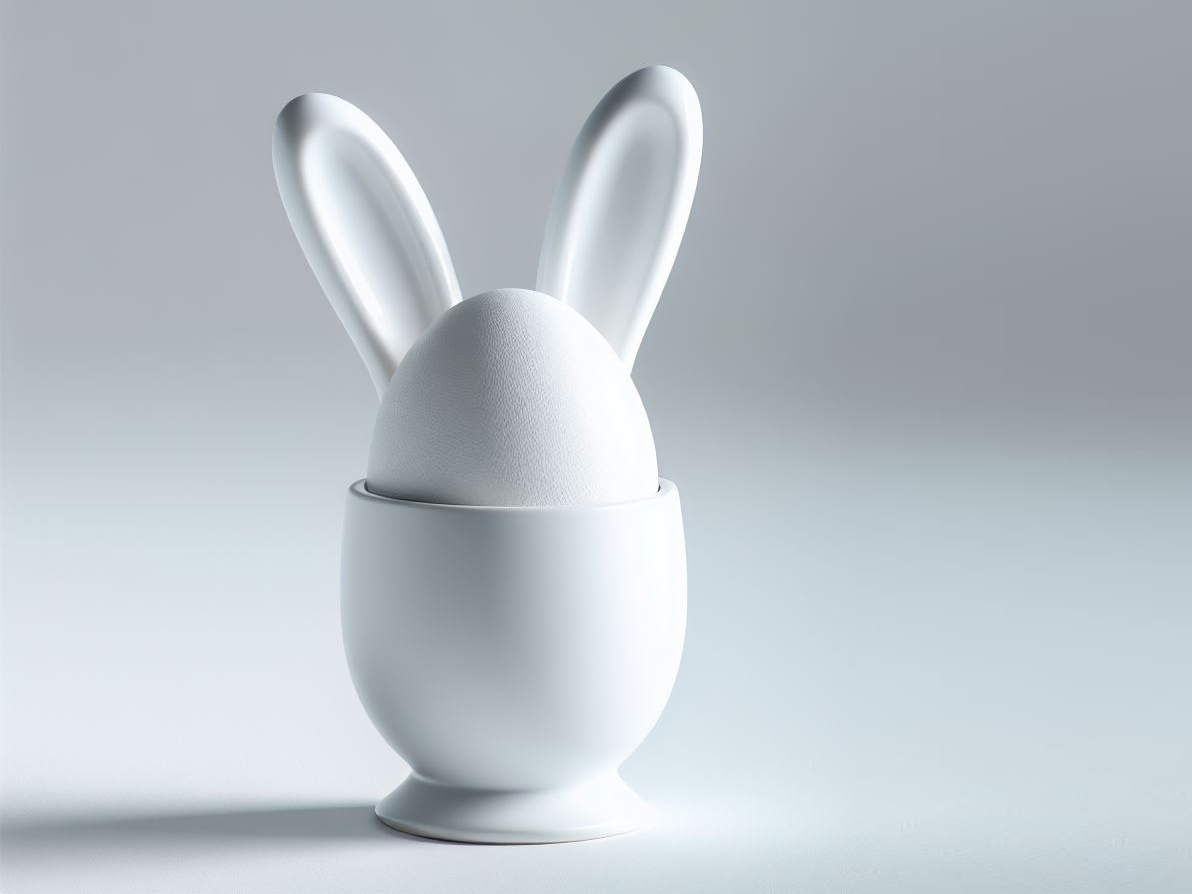 Bunny eggholder