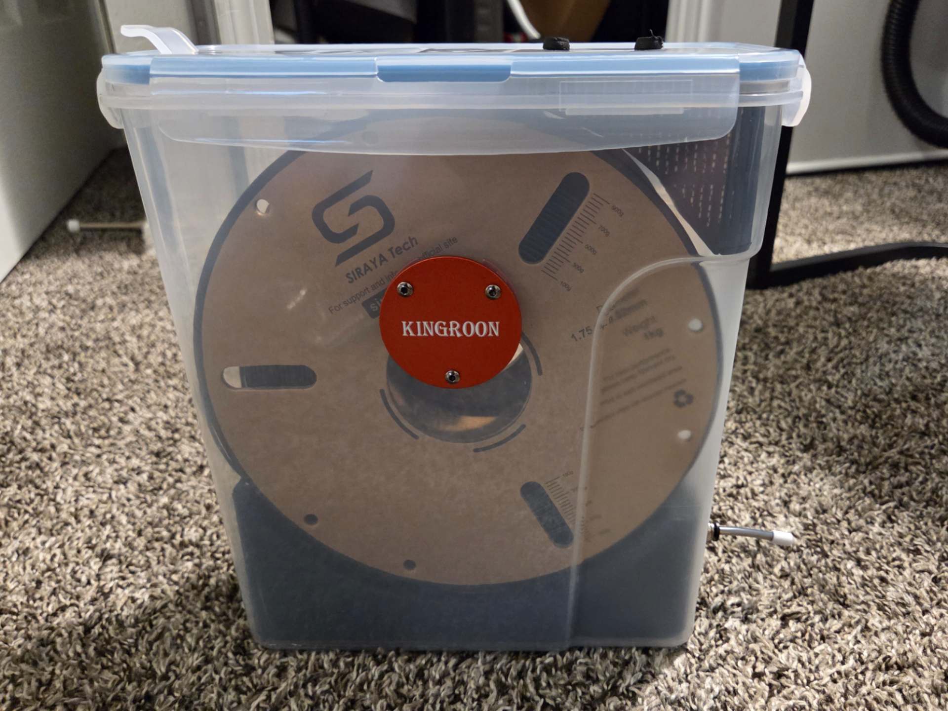 KINGROON Cereal box Top Dessicant holder