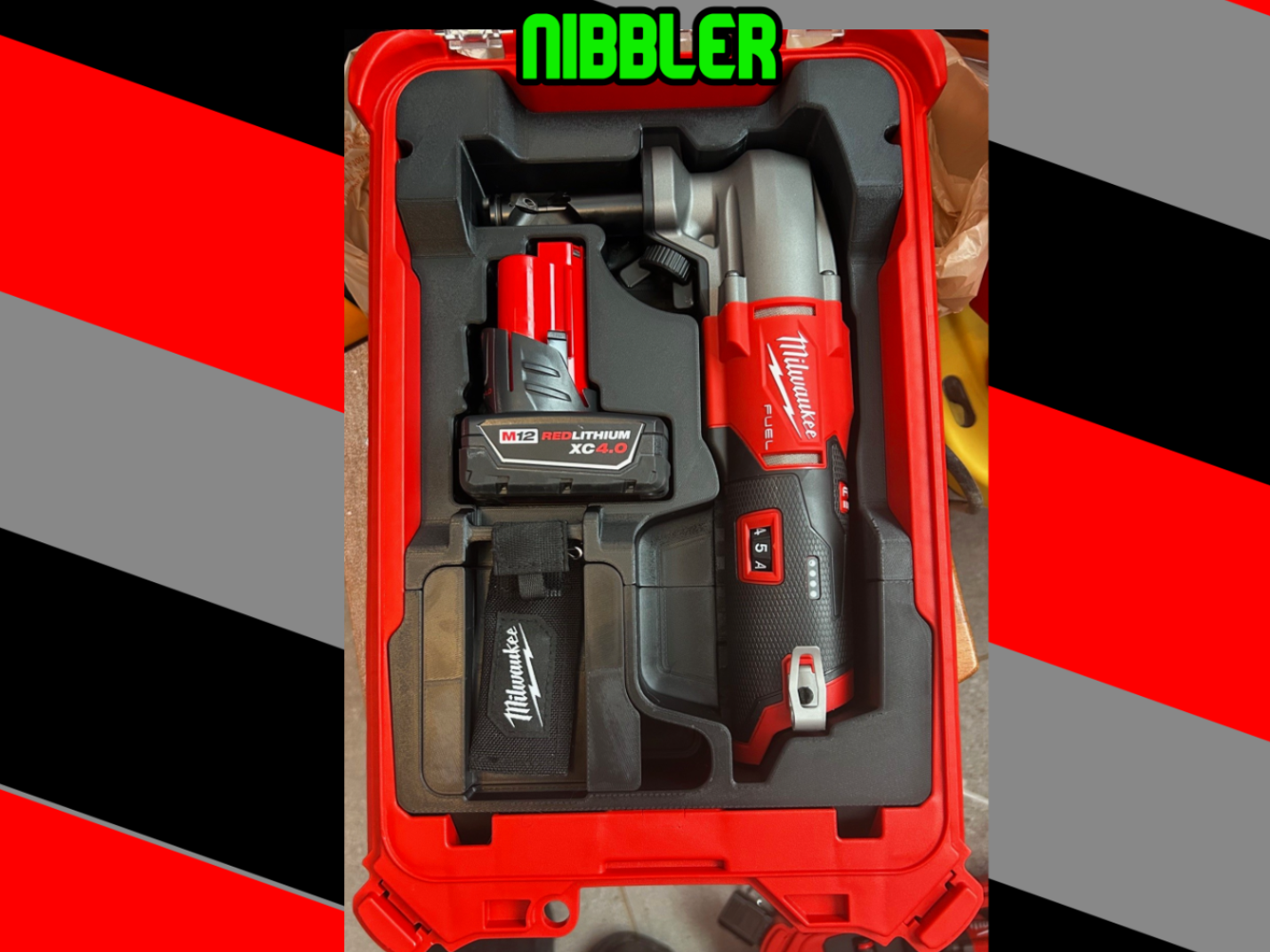 Milwaukee 16-Gauge Nibbler Packout Insert