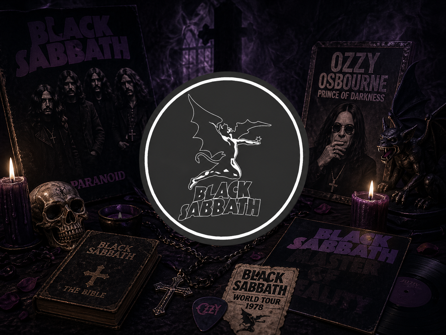 Black Sabbath Coaster