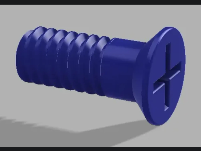 flathead camera screw 1/4 inch