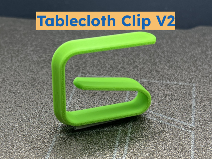 Tablecloth Clip V2