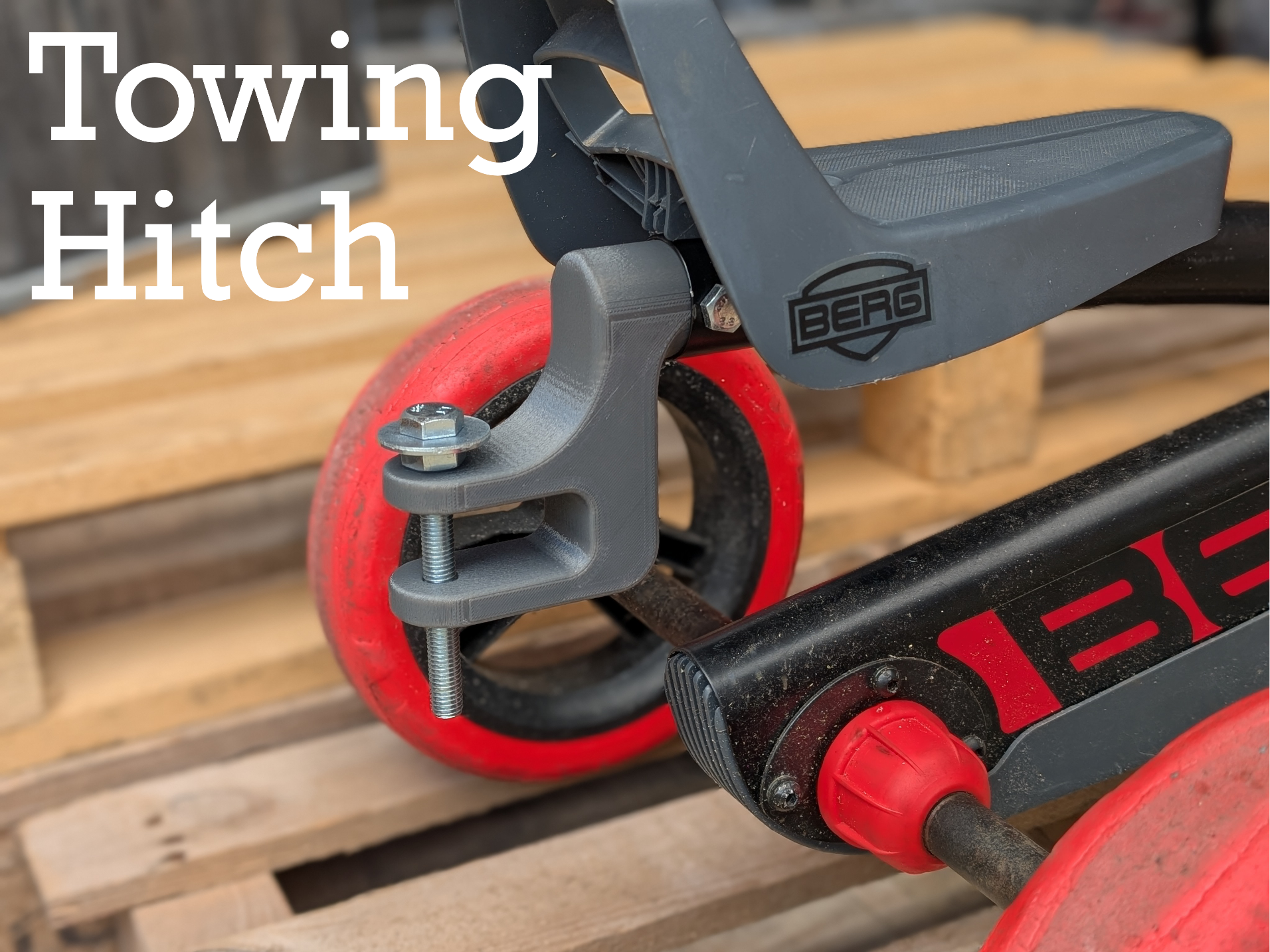 BERG GoKart Buzzy / Reppy Towing Hitch