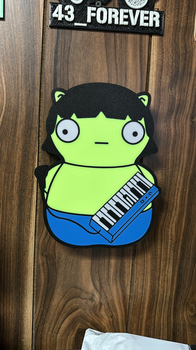 Bob's burgers Gene Kuchi Kopi lightbox