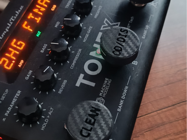 Tonex Pedal Footswitch topper