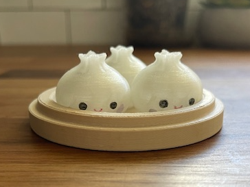 Baby Dumplings in Bamboo steamer