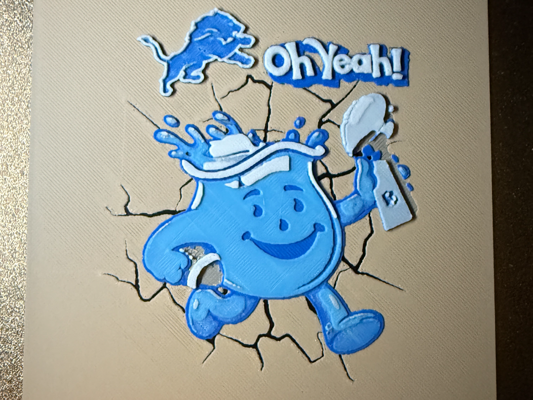 Kool-Aid Lions North Champion 2024 HueForge