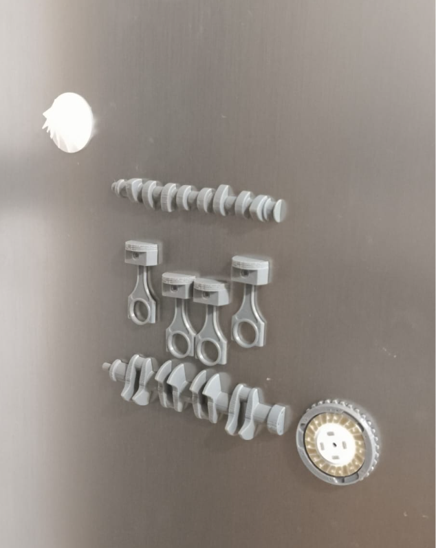 Engine fridge magnets