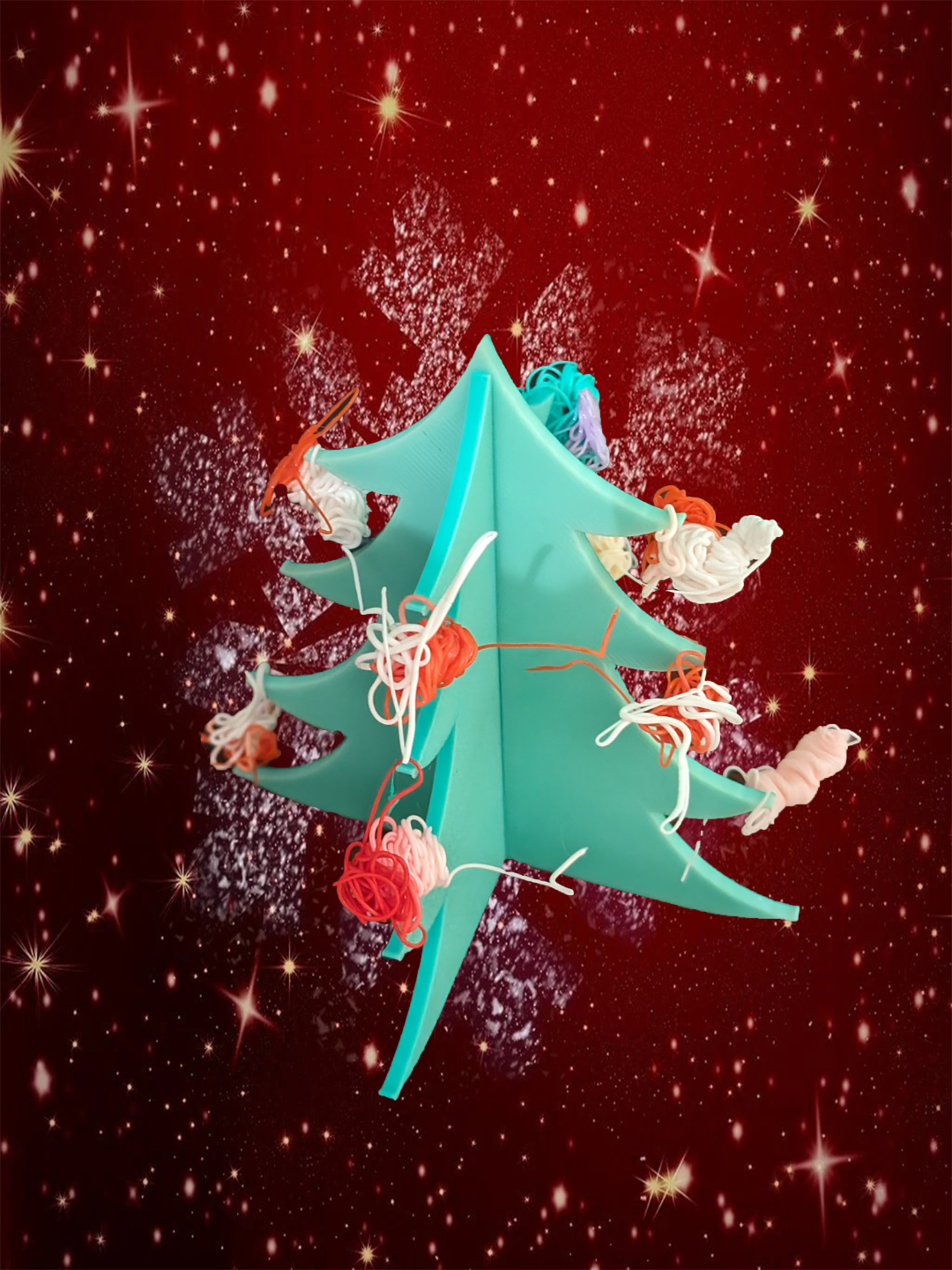 Poop Ornament Christmas Tree