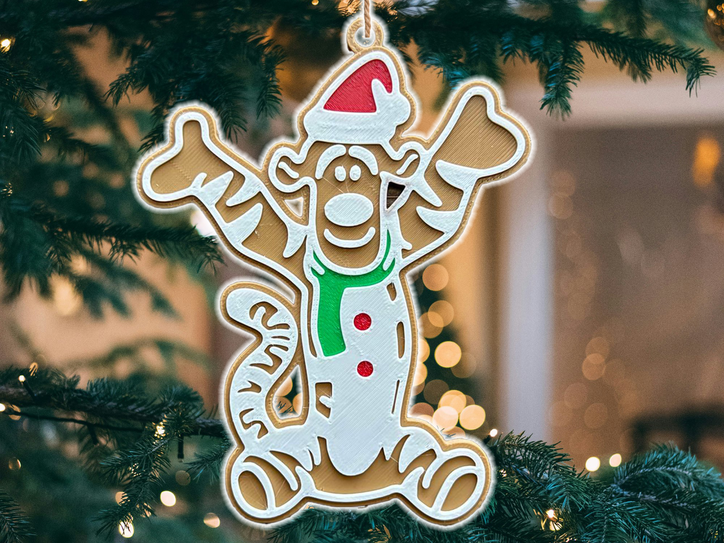 Tigger Winnie The Pooh Christmas Ornament