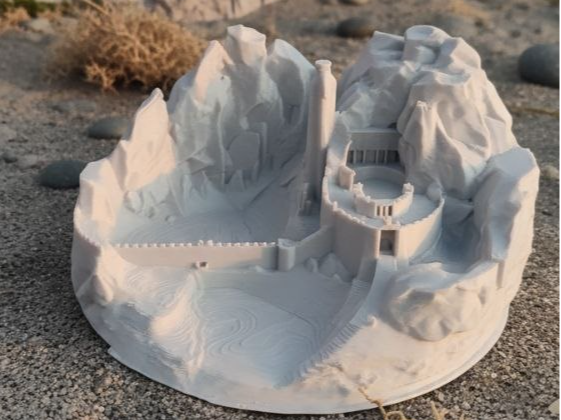 Abismo de Helm maqueta
