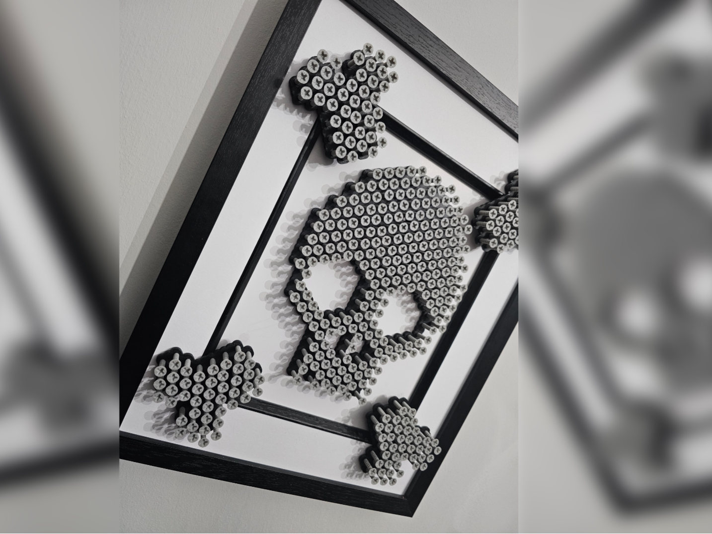 Jolly Roger Pirate Skull - ScrewGrid Art