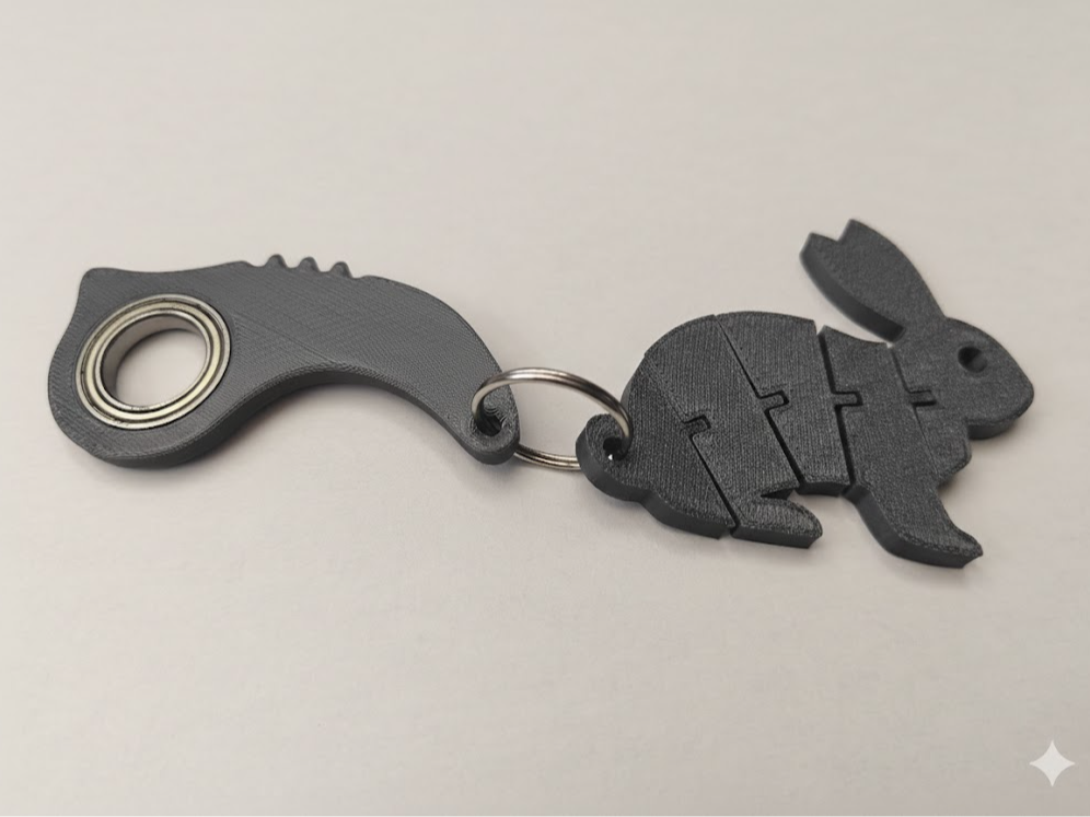 Key Rabbit - The Ultimate Flexi Fidget Hybrid