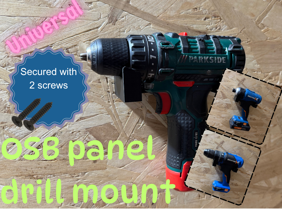 OSB-Tools Drill mount