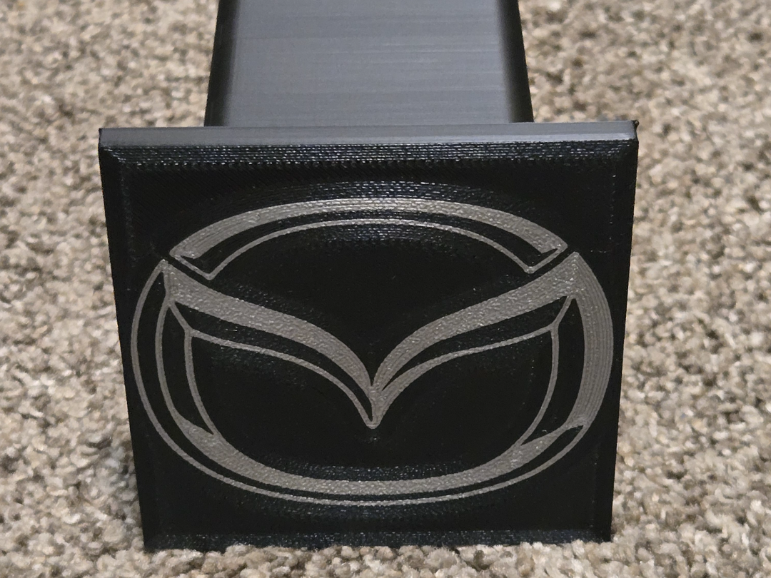 Mazda 2" Trailer Hitch Cover