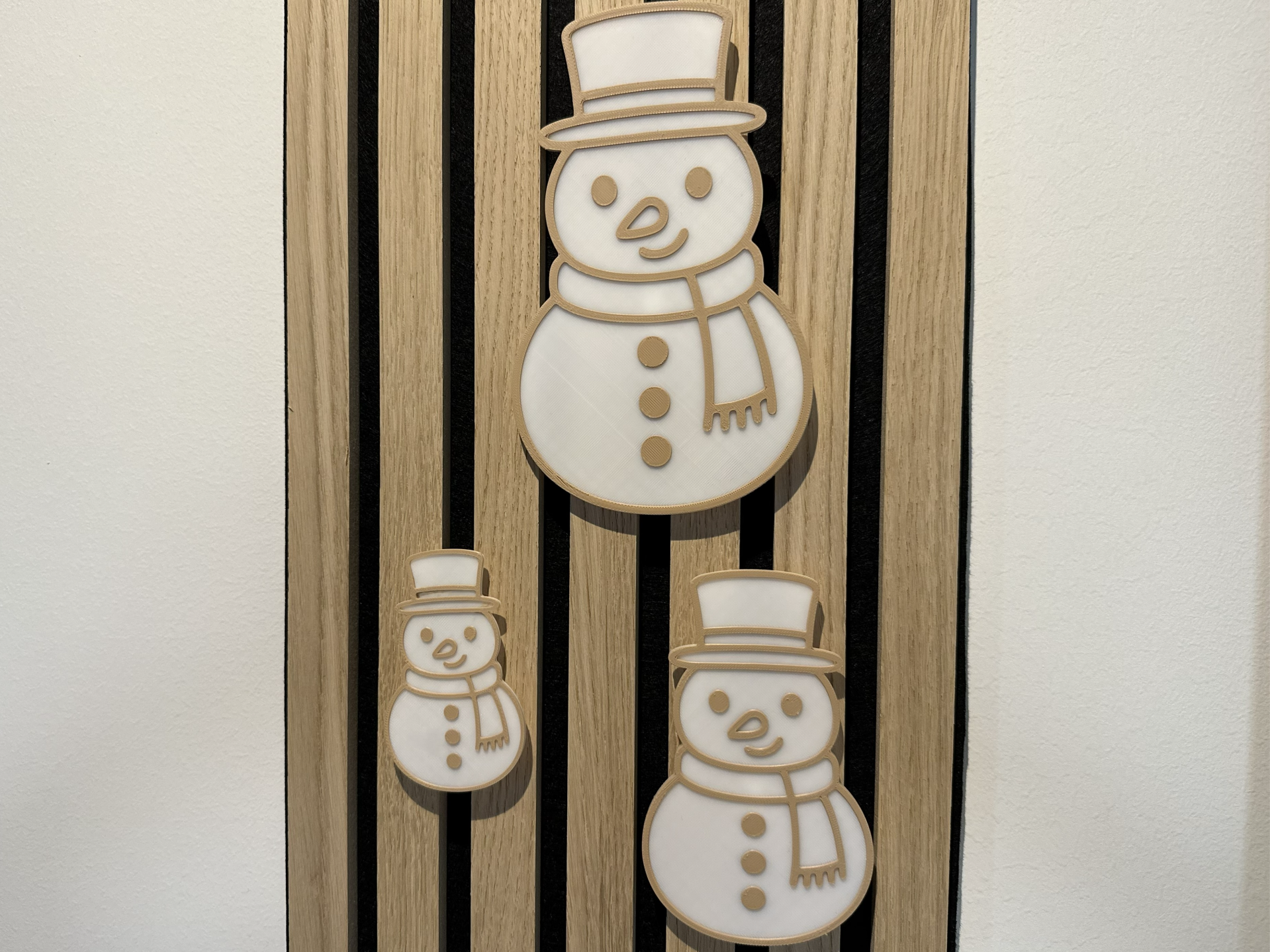 Modularer Schneemann für Akustikpaneele - Toolless
