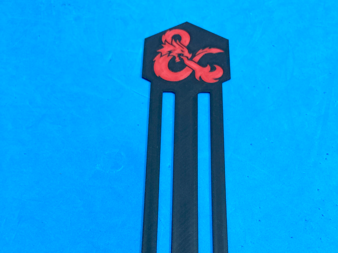 D&D bookmark / Marcapáginas D&D