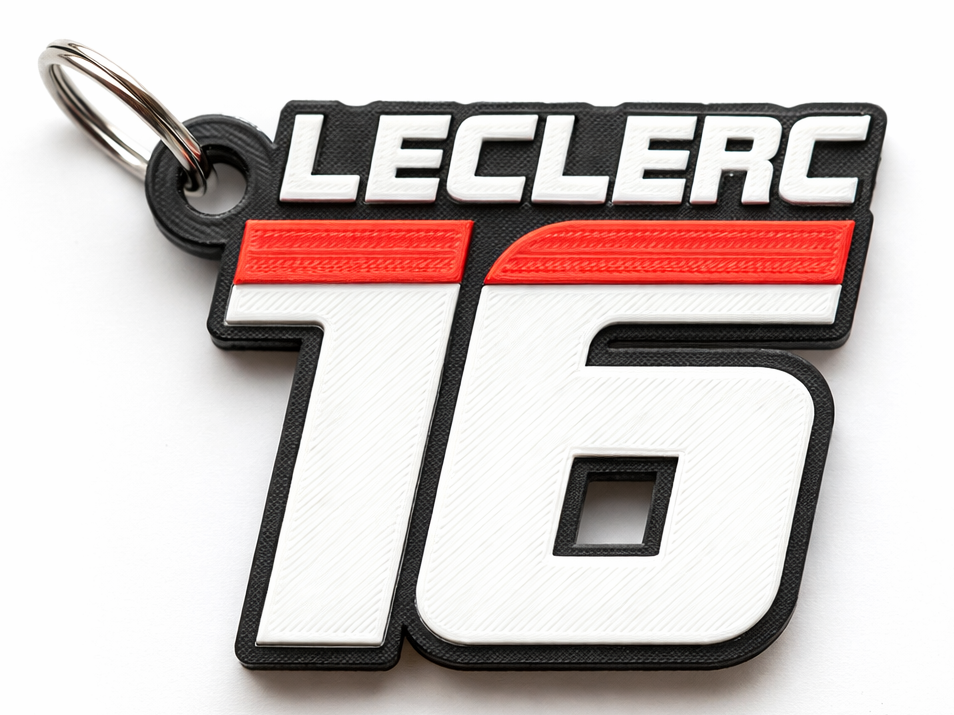Leclerc keychain