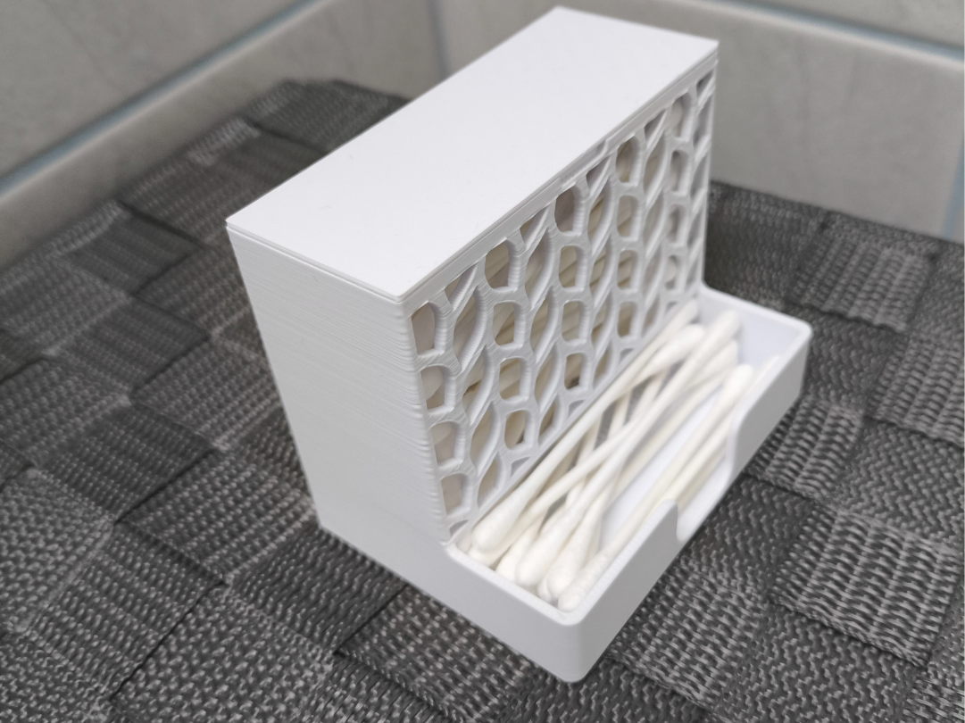 Q tip dispenser