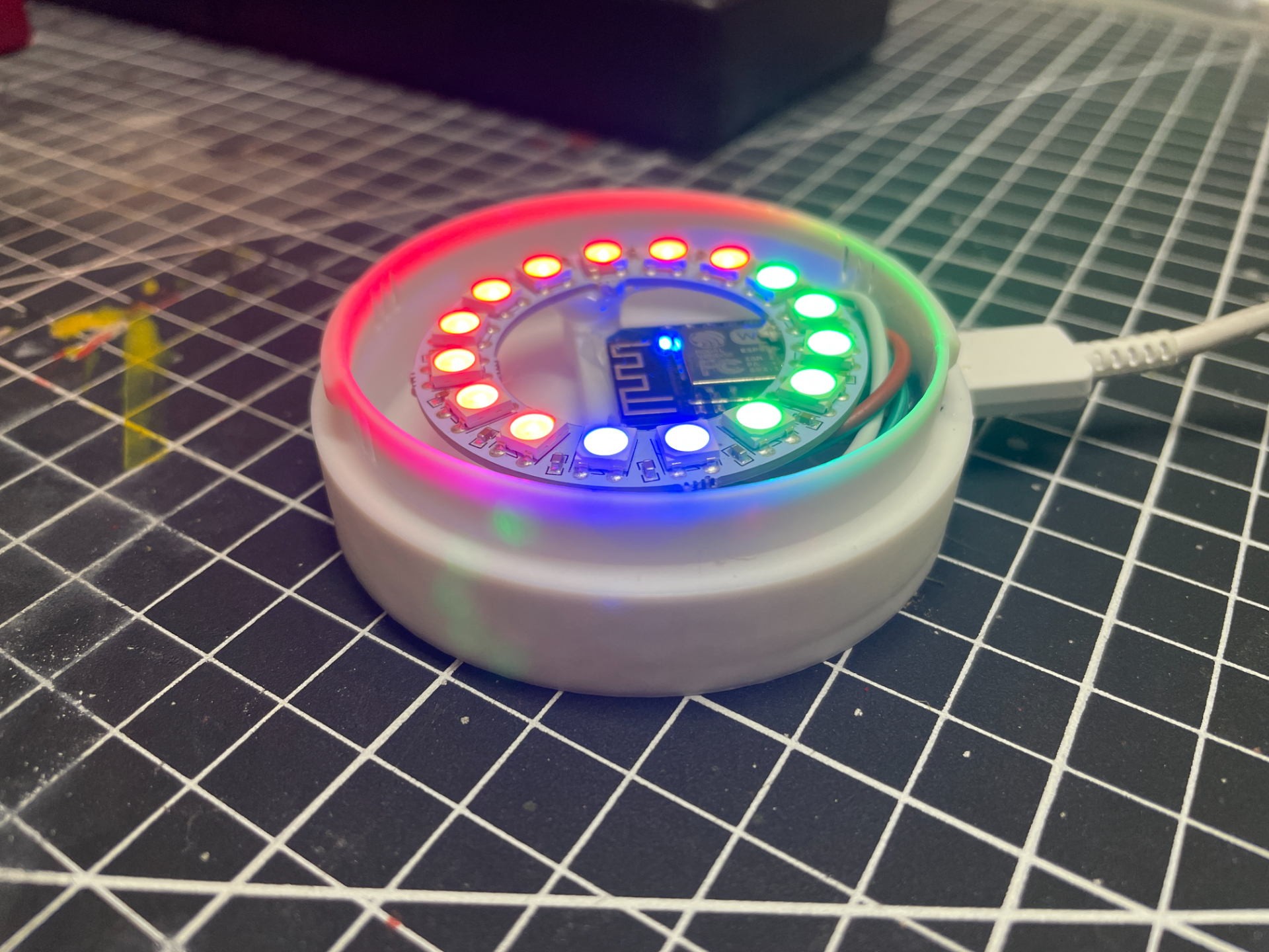 LED Lamp 001 - ESP32 D1 Mini Base