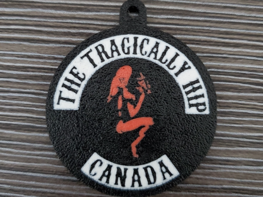 The Tragically Hip keychain