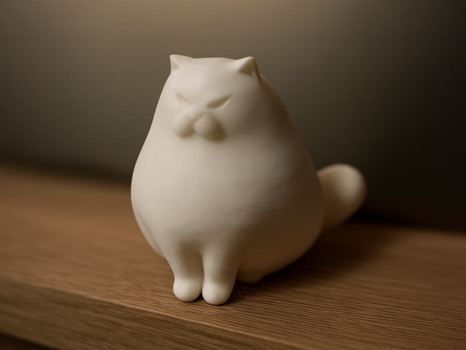 chubby cat