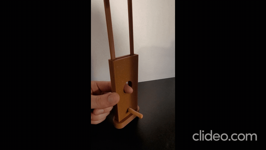 Trucco magico della ghigliottina