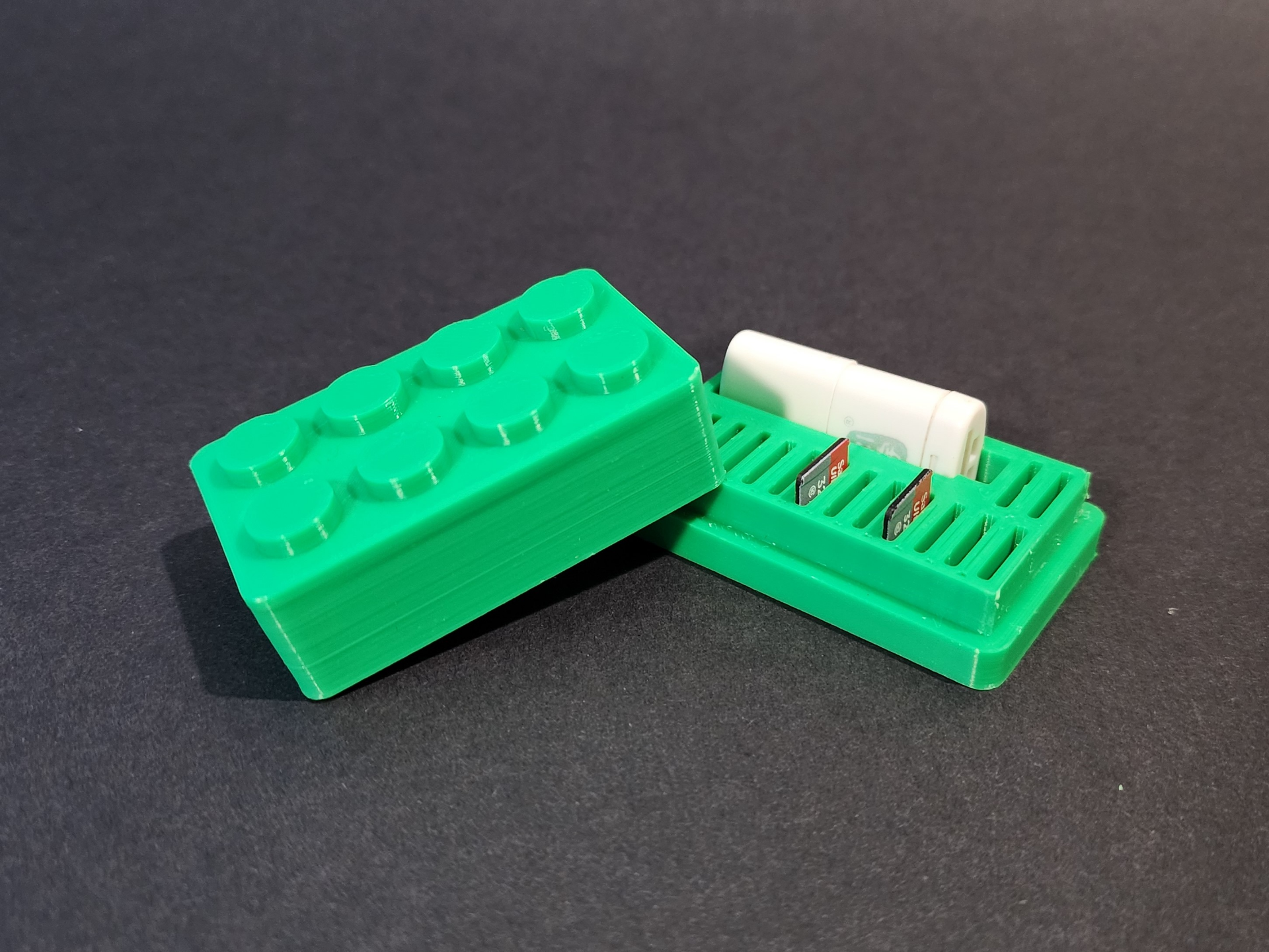 Brick Style Micro SD Card Holder