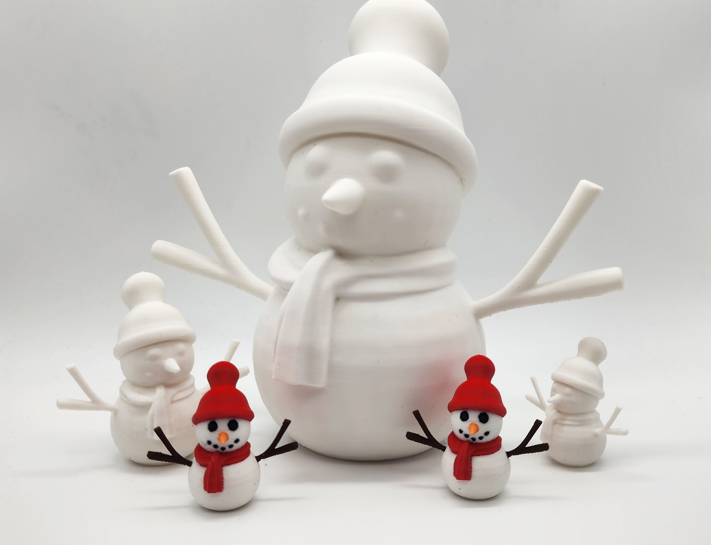 Beanie Hat Snowman - AMS or single color