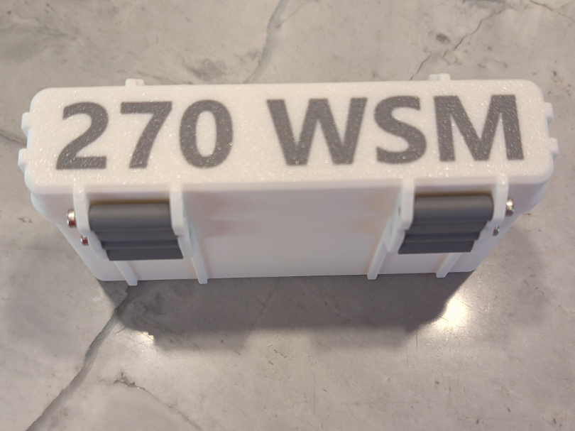 270 WSM 20rnd Ammo box