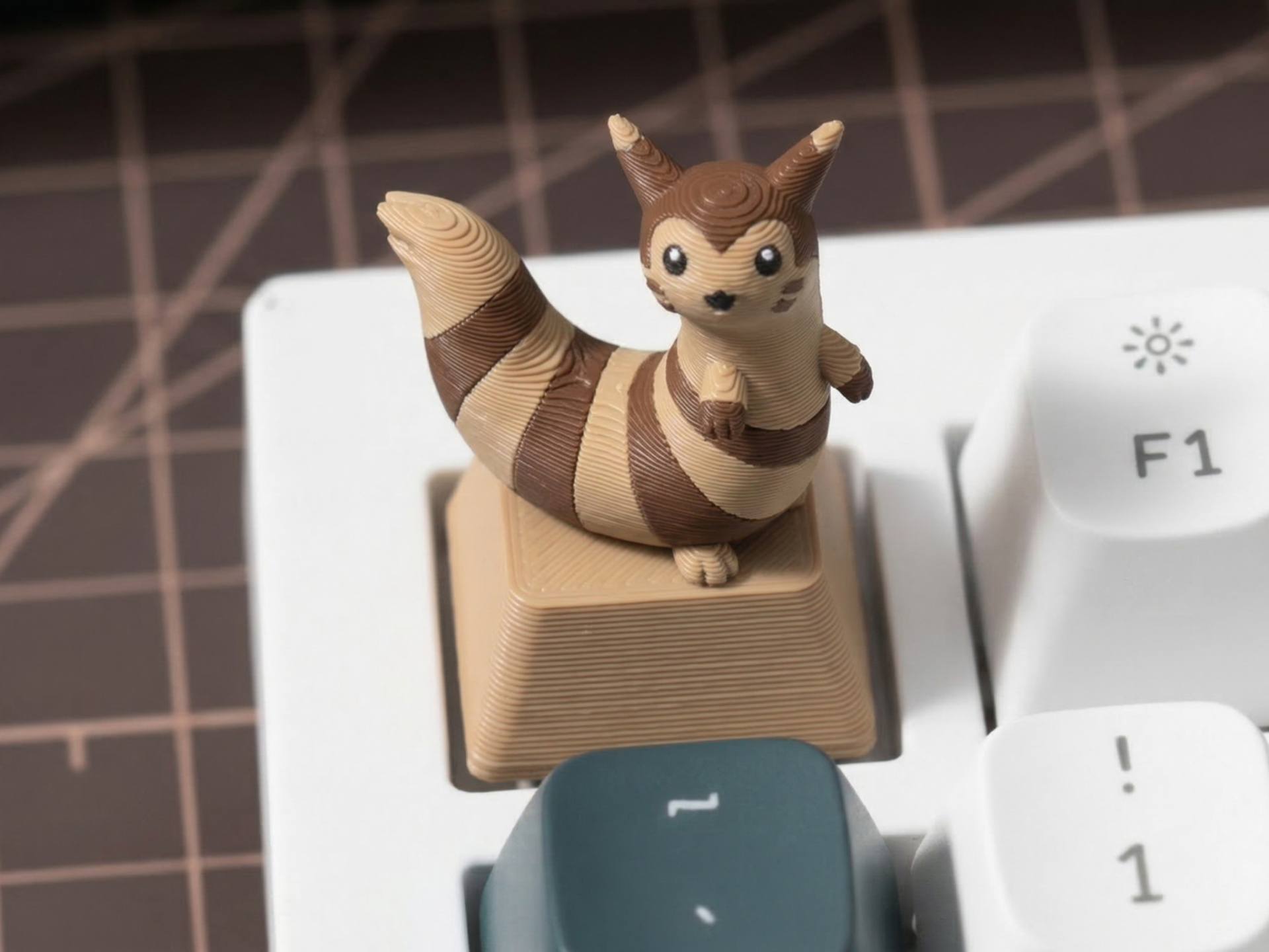 Furret – Pokémon Mechanical Keyboard Keycap