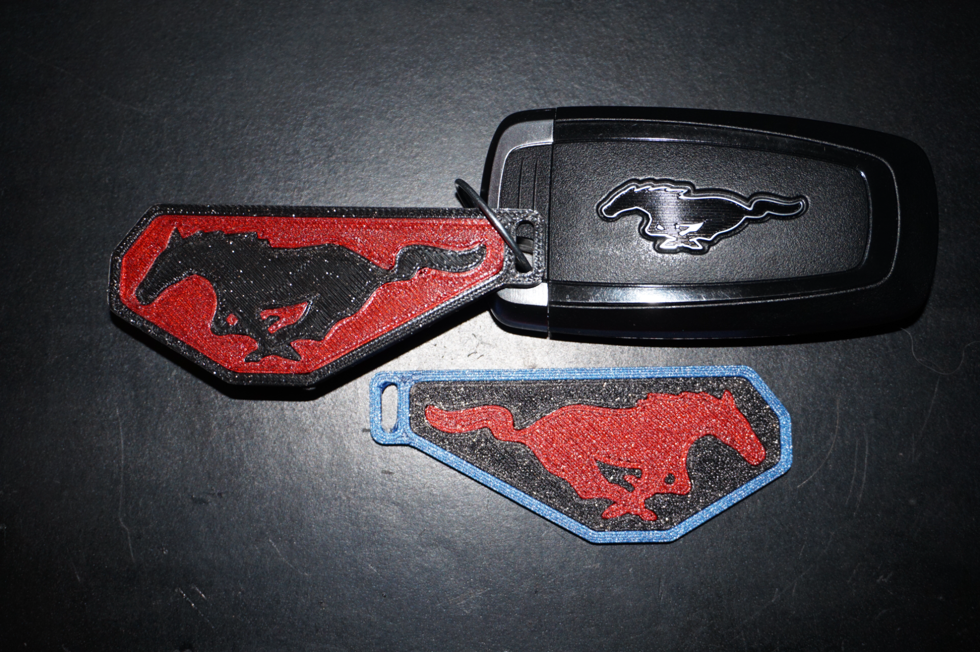 Ford Mustang keyring - 3 colors