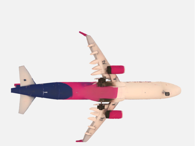 Wizzair a321 airplane model