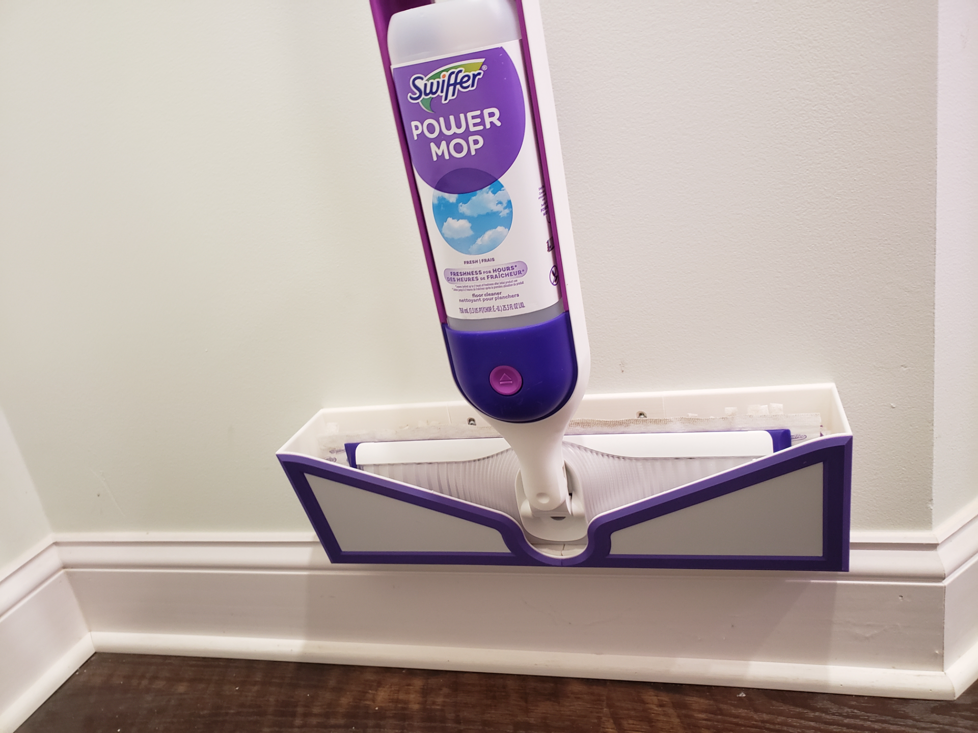 Swiffer Power Mop - Wall Mounted Bin