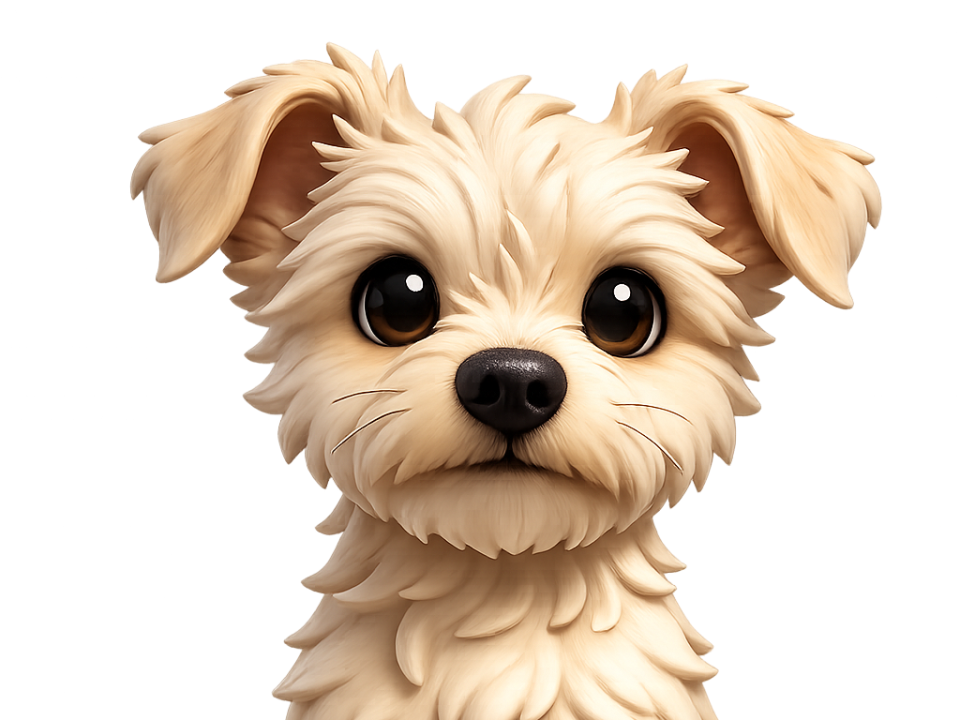 Cachorro Fiapo de manga (Chaveiro)