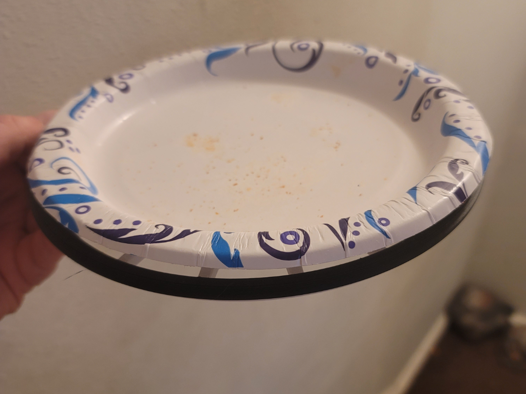 70g Paper Plate Support