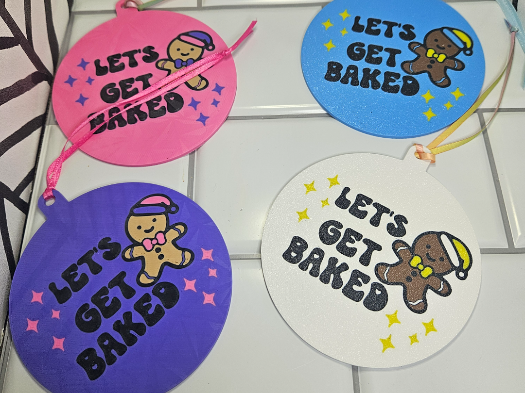Let's Get Baked Ornament