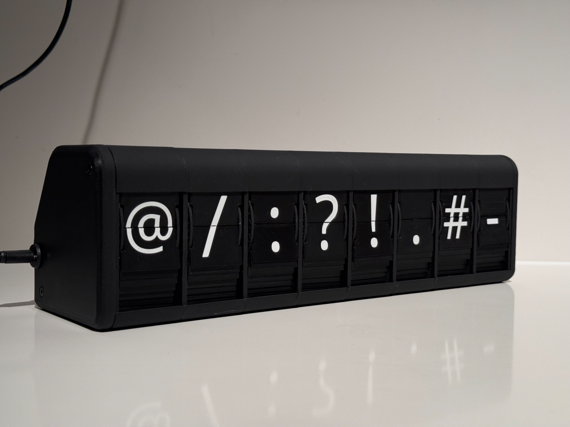 Split Flap Display - Extended Charset 48 flaps