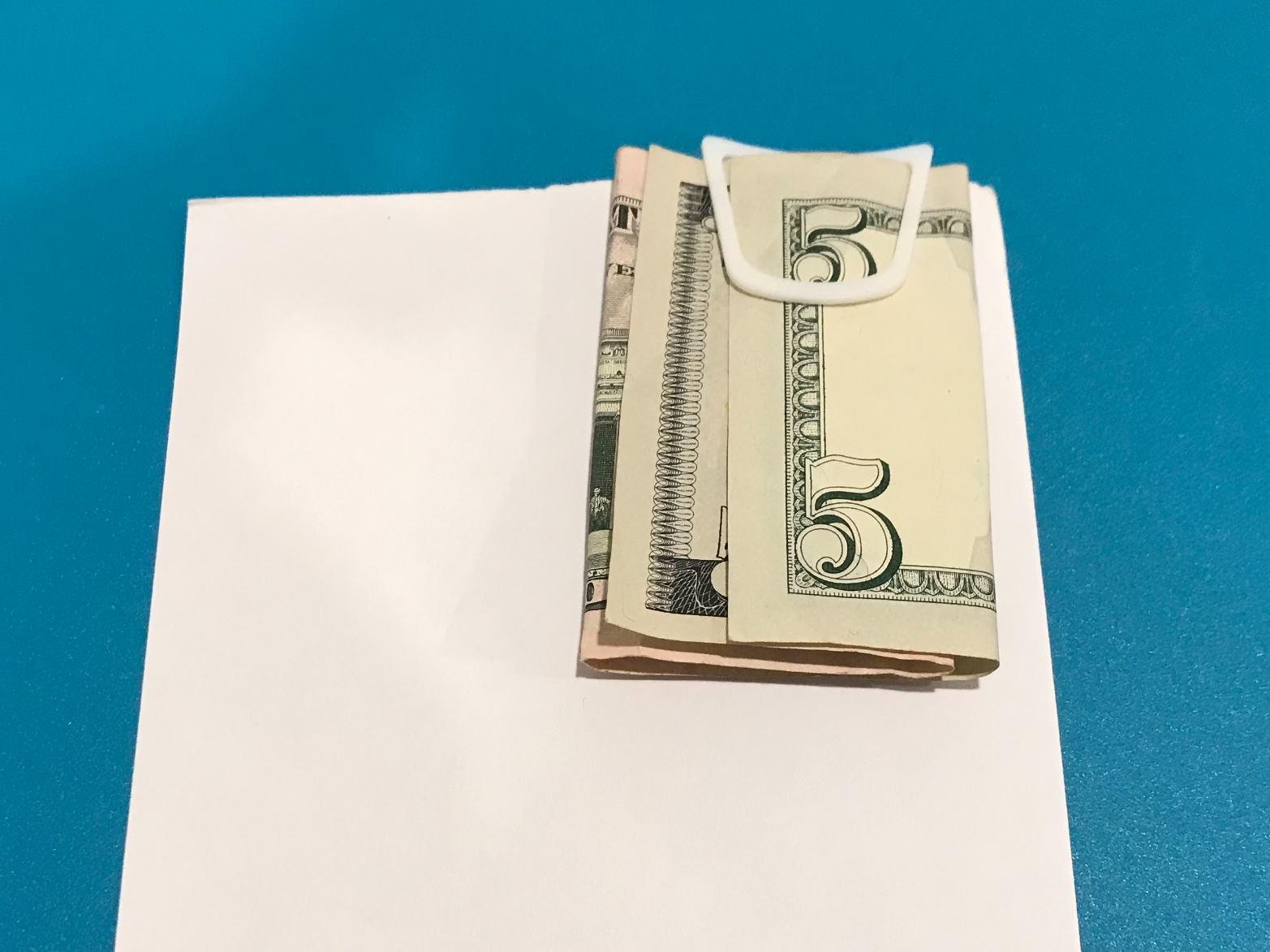 Money clip for cards