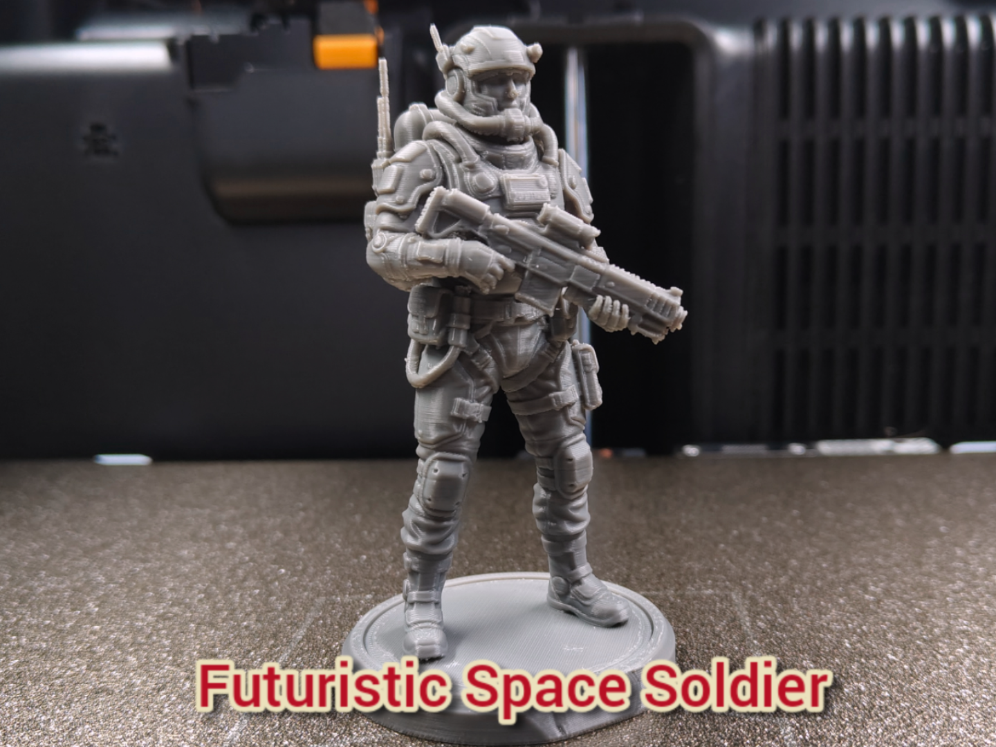 Futuristic Space Soldier