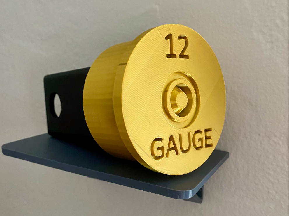 Shotgun Shell Tow Hitch Cover