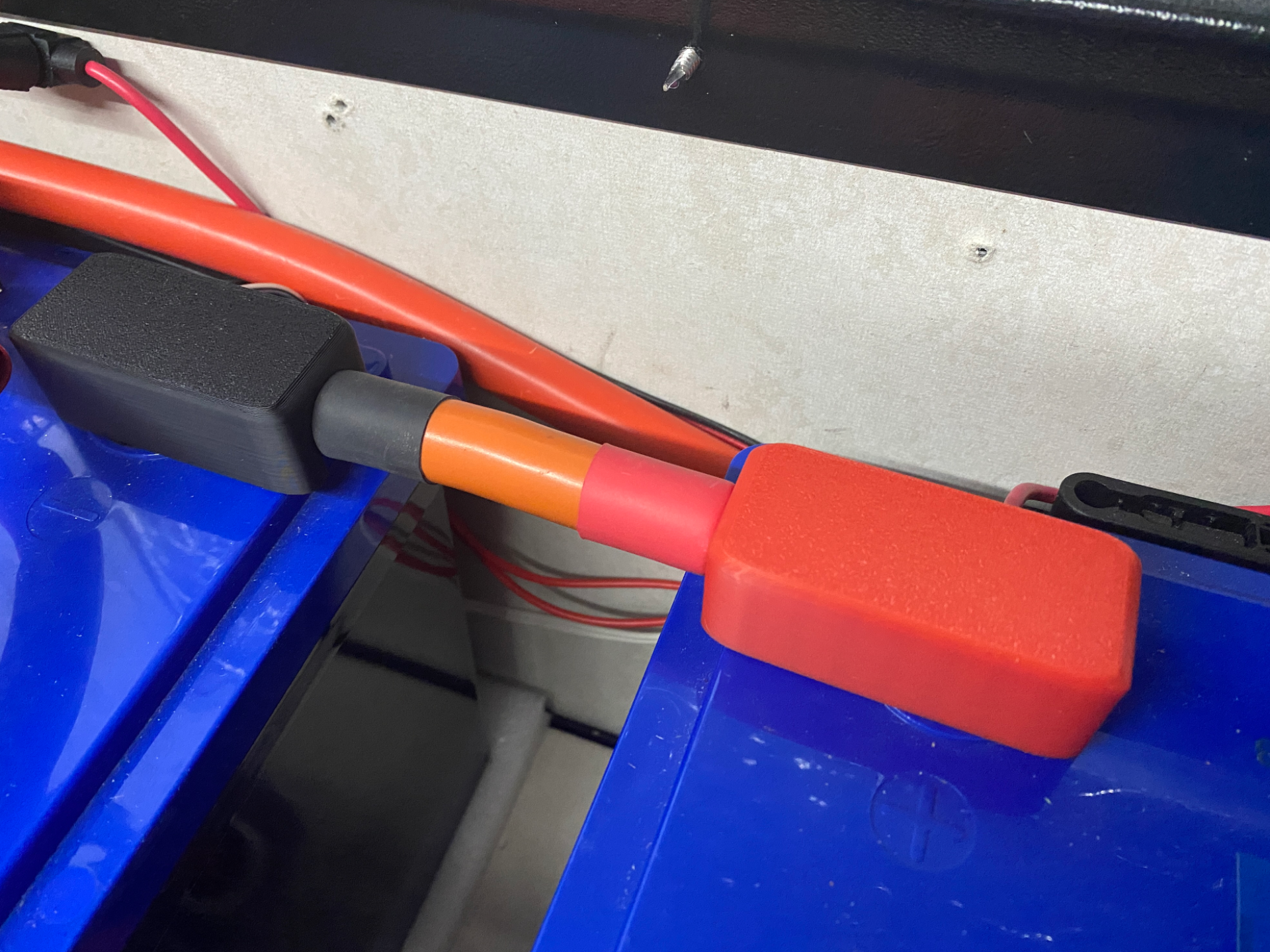 Lithium Battery Terminal Covers Off-Grid Solar